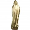 Statua Madonna di Lourdes d'oro in resina 80 cm