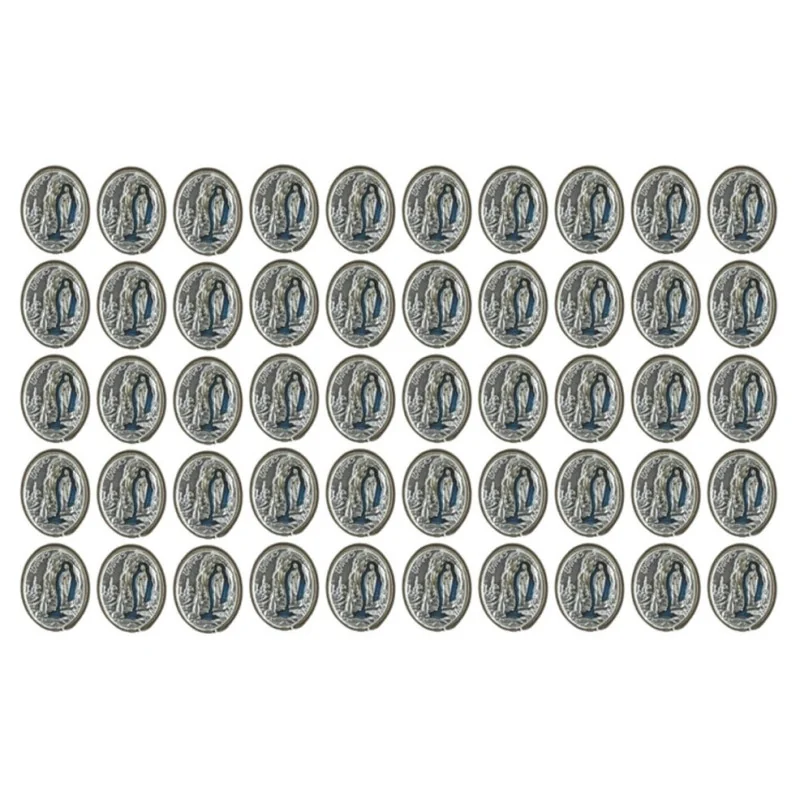 Lot de 50 Pin's Apparition de Lourdes