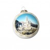 Palla di Natale di Lourdes e Basilica in Ceramica