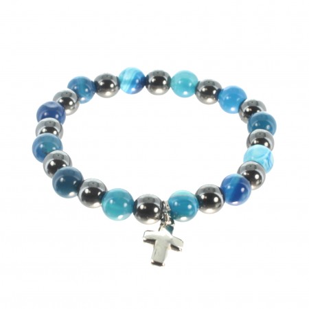 Bracciale in ematite e...