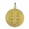 Medaglia di San Benoit in oro 9 carati 25mm