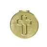 Custode à Hostie dorée avec une croix