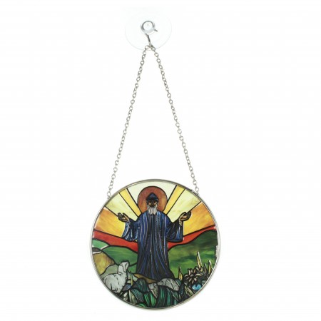 Pendentif Vitrail en verre...