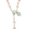 Chapelet de la Vierge Miraculeuse en perle rose