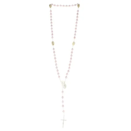 Chapelet de la Vierge Miraculeuse en perle rose