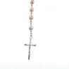 Chapelet de la Vierge Miraculeuse en perle rose