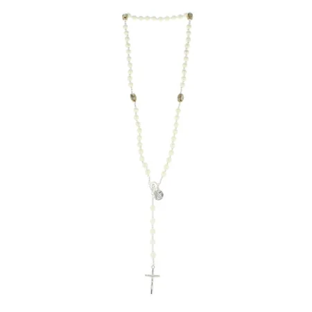 Chapelet de Saint michel en perle blanche