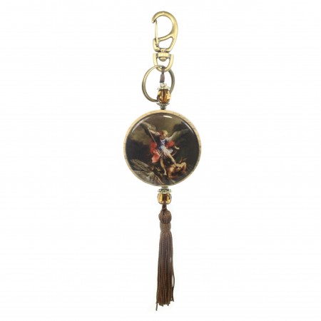 Porte clé de Saint avec Pompom