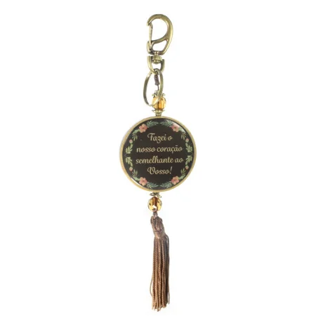 Porte clé de Saint avec Pompom