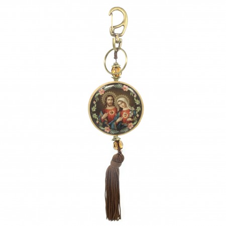 Porte clé de Saint avec Pompom