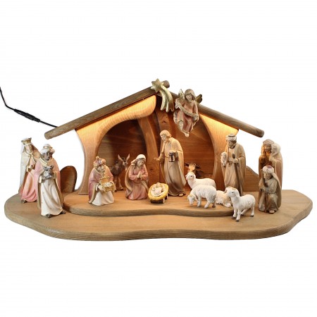 Presepe in legno da 13 cm...