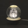 Lampada LED rotonda della Sacra Famiglia