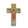 Croce di Gesù Buon Pastore in legno 15 cm