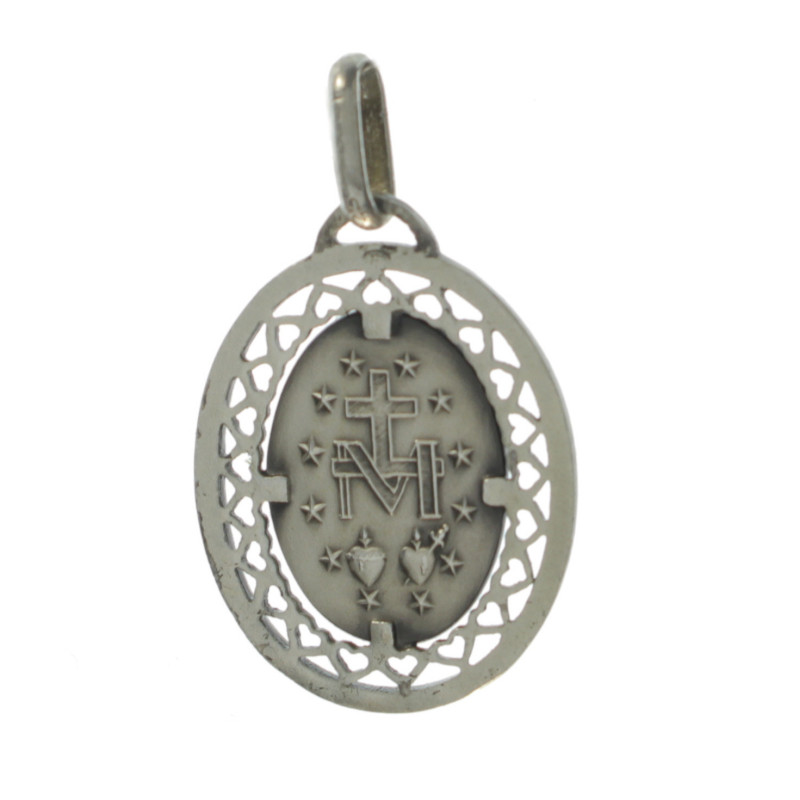 Croix De Jérusalem En Argent 14 Mm - Médaille Croix Chrétienne Fine Et Authentique - Bijou Religieux De Lourdes