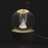 Veilleuse Boule Lumineuse à LED d'un Ange