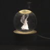 Veilleuse Boule Lumineuse à LED d'un Ange
