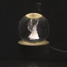 Veilleuse Boule Lumineuse à LED d'un Ange