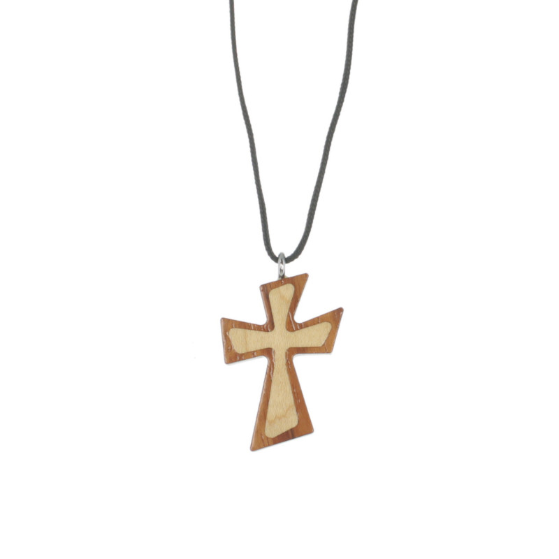 Croix Bois Chrétienne Pendentif | Croix Chrétiennes