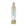 Statue Notre Dame de Lourdes Blanche de 15cm en résine