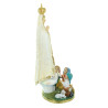 Statue de Notre Dame de Fatima de 22cm en résine dorée