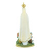Statue de Notre Dame de Fatima de 22cm en résine dorée