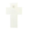 Croix Enfant Ange gardien peint 15cm