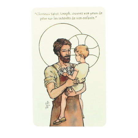 Carte religieuse Saint...