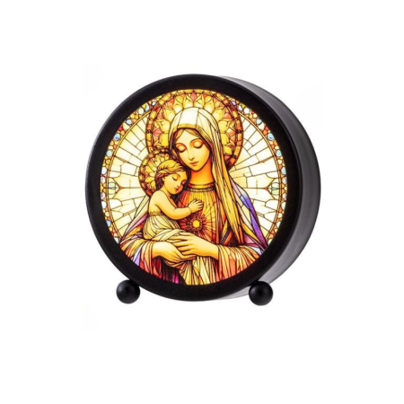 Lampe Vierge à l'enfant 11cm