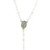 Mother of Pearl Rosary with Pastoral Cross and Heart of the Apparition of Lourdes