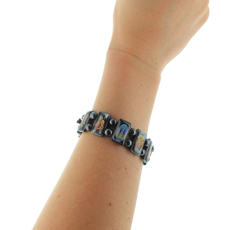 Braccialein ematite con...