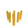 Set di 6 Candele in Cera d'Api 10x2 cm