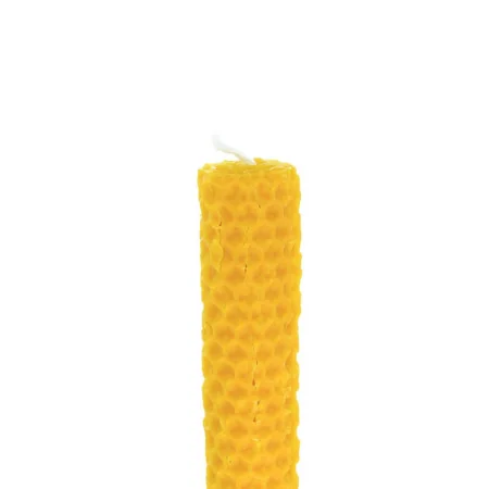 Set di 6 Candele in Cera d'Api 10x2 cm
