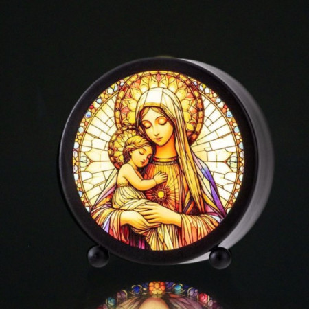 Lampe Vierge à l'enfant 11cm