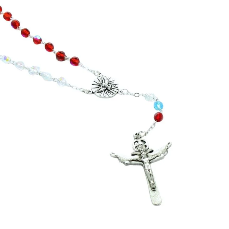 Chapelet de la Sainte trinité en verre