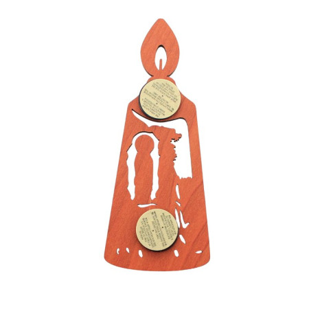Magnet de l'Apparition dans une bougie