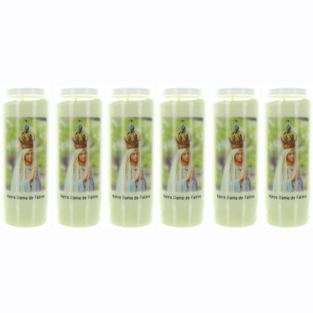 Set di 6 candele Novena...