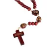 Saint Michael Cord rosary with pictures on paters
