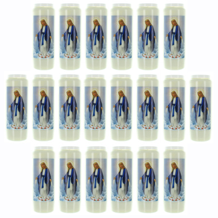 Set di 20 candele Novena...