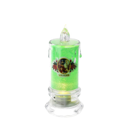 Candela colorata LED da 11 cm