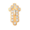 Croix Via Crucis en olivier de 28cm