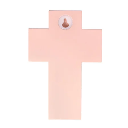 Croce murale rosa Prima Comunione