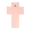 Croce murale rosa Prima Comunione