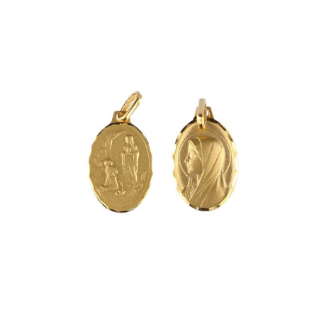 Médaille en Or 18 carats de...