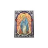 Decorative film for windows featuring the Miraculous Virgin