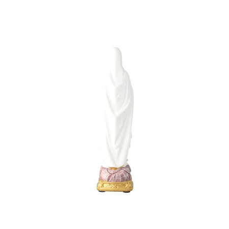 Statue Notre Dame de Lourdes Blanche de 20 cm