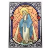 Decorative film for windows featuring the Miraculous Virgin