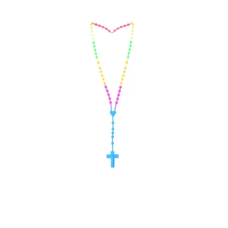 Silicone rosary for children multicolor