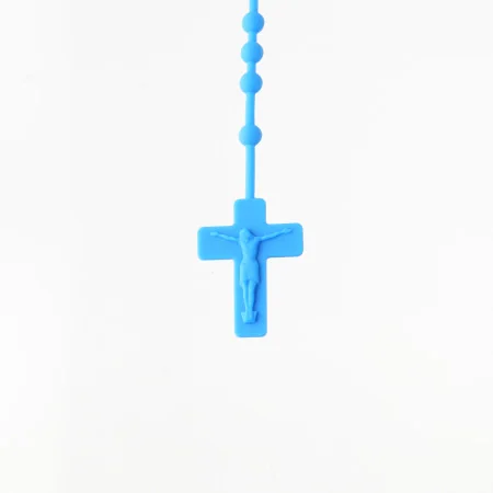 Silicone rosary for children multicolor