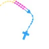 Silicone rosary for children multicolor