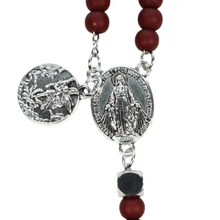 St Michael's battle bracelet with French and English booklet